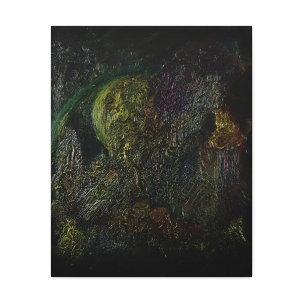 Souffle du vent sous la lune (Serigraphy) - Image 2