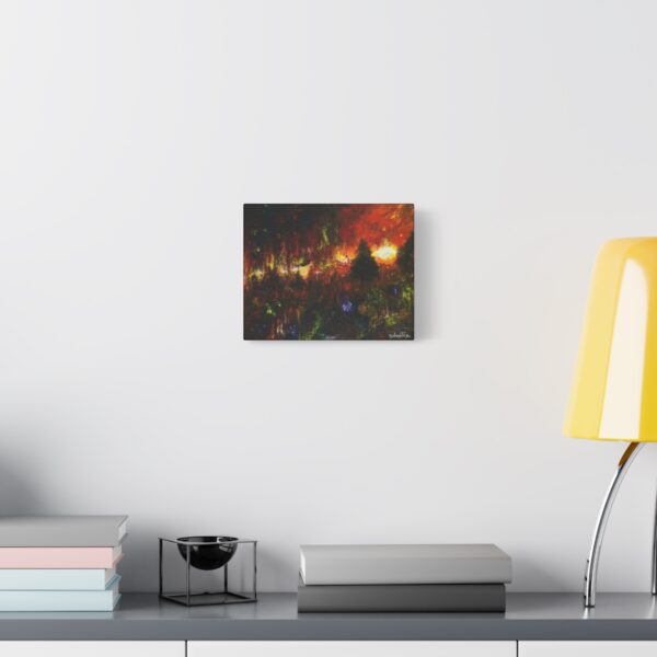 La forêt en feu (Sérigraphie) – Image 3