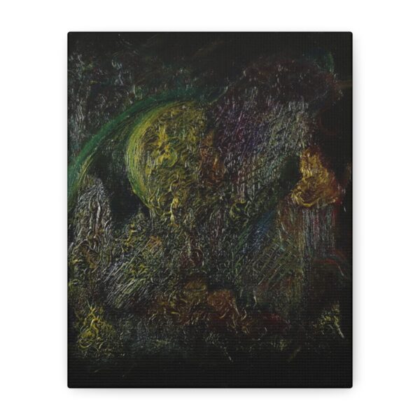 Souffle du vent sous la lune (Impression sur toile, tendue) – Image 2