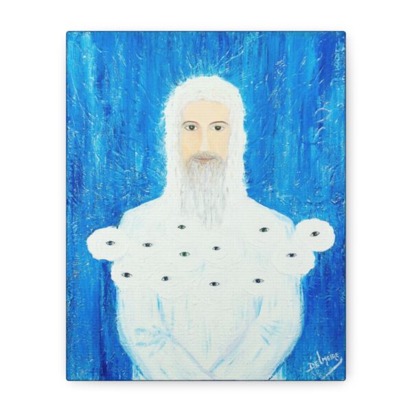 Jésus les yeux (Sérigraphie) – Image 2