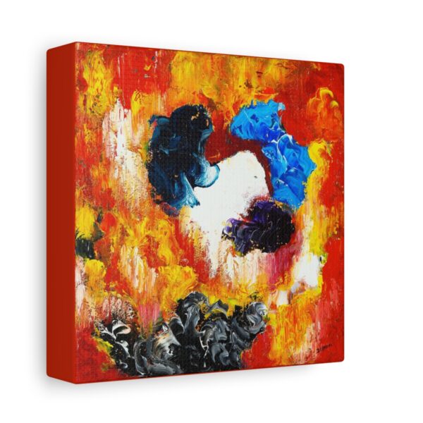 Débandade (Impression sur toile, tendue)