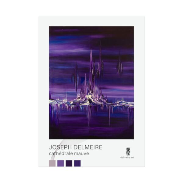 Cathedrale mauve (Rolled Poster) - Image 6