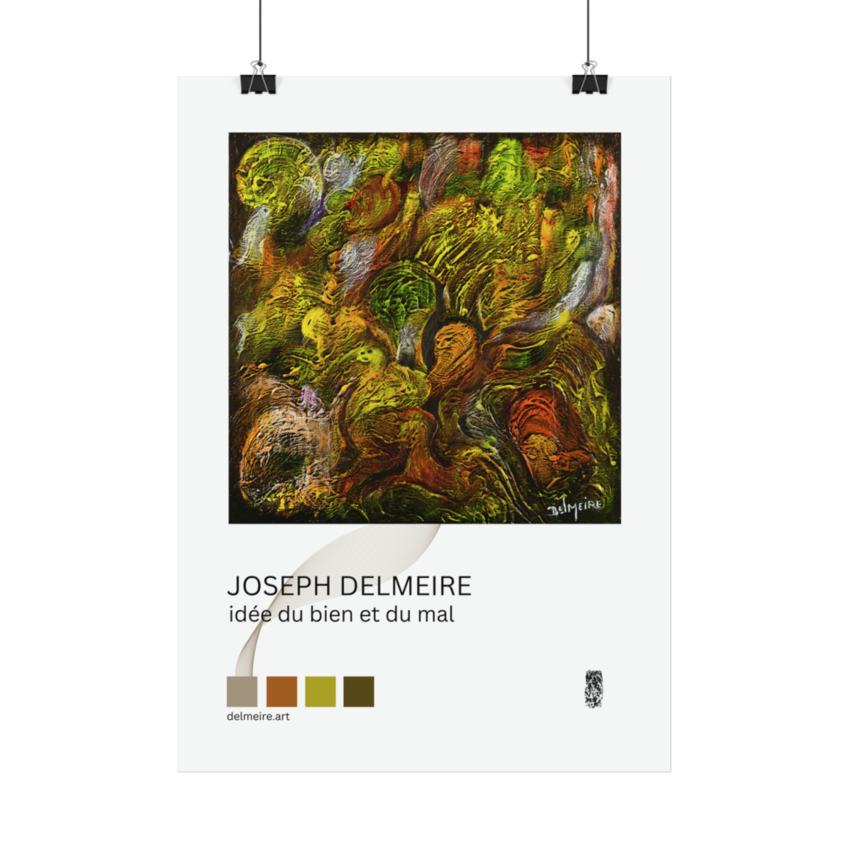 Idée du bien et du mal (Poster roulé) – Image 7