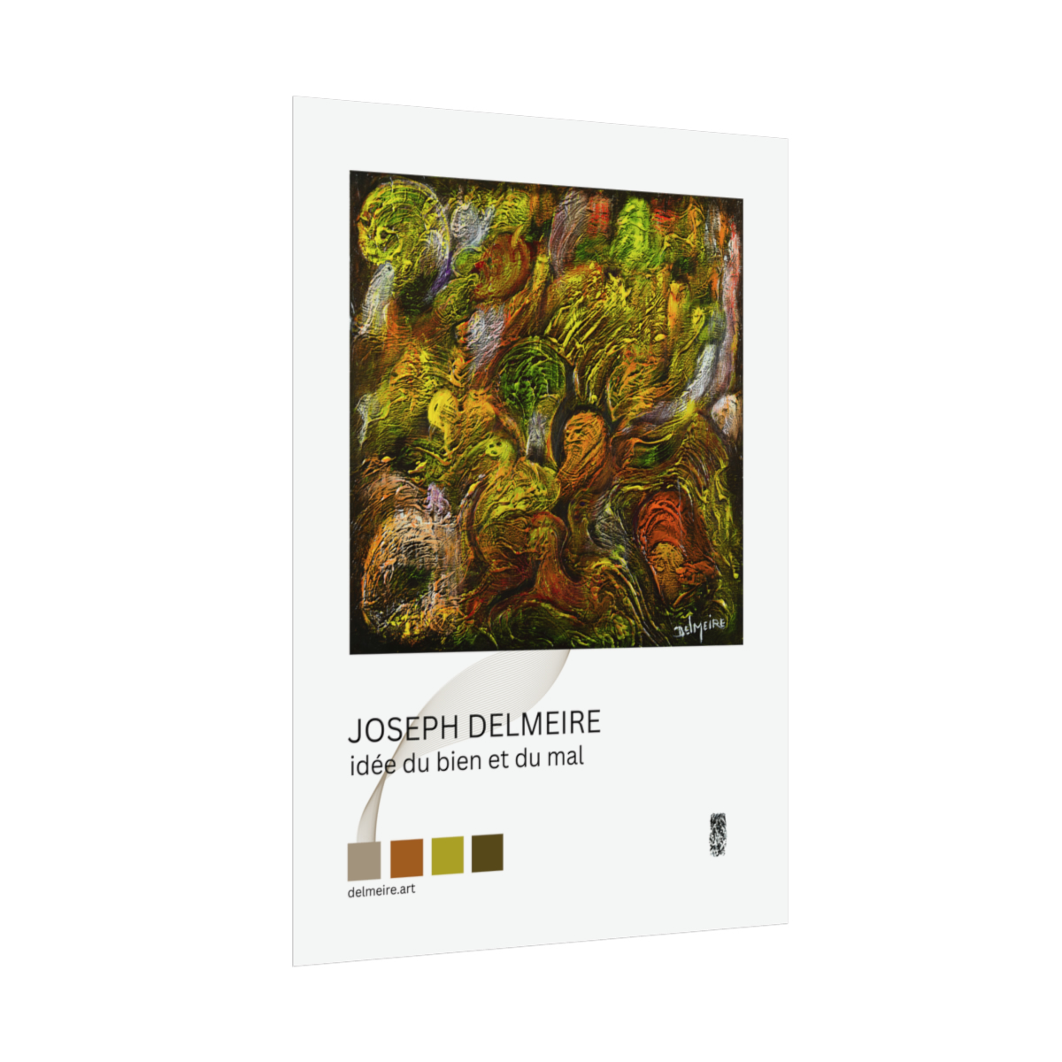 Idée du bien et du mal (Poster roulé) – Image 8