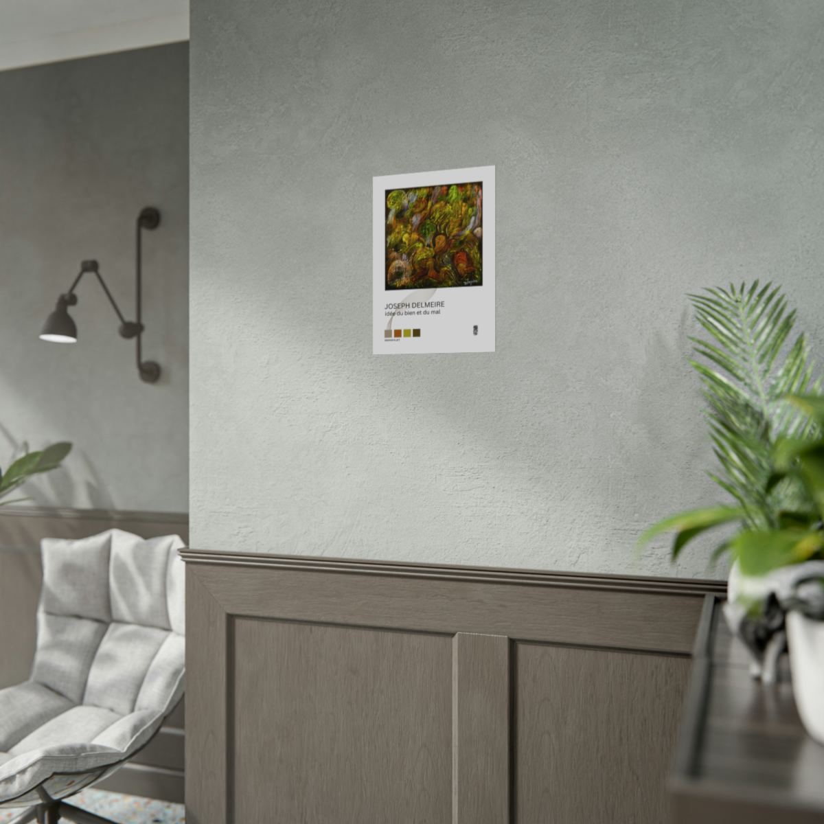 Idée du bien et du mal (Poster roulé) – Image 10