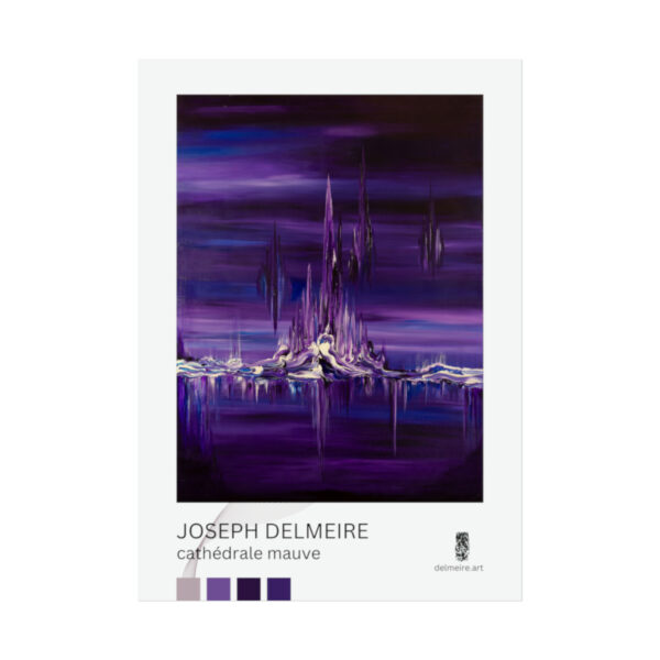 Cathedrale mauve (Rolled Poster) - Image 11