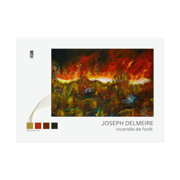 Incendie de forêt (Rolled Poster) - Image 2