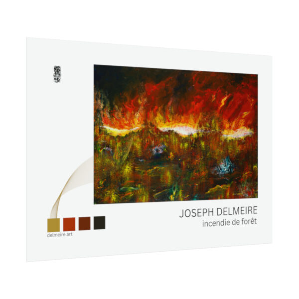 Incendie de forêt (Rolled Poster) - Image 3