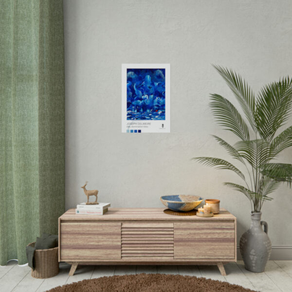 Dieu domination bleu (Rolled Poster) - Image 4