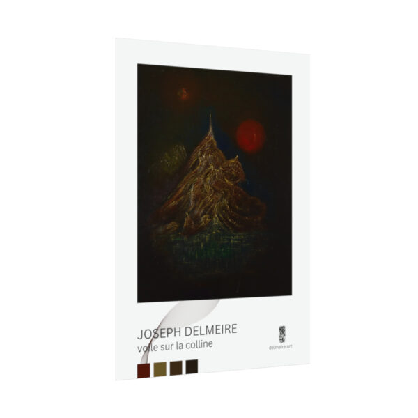 Voile sur la colline (Rolled Poster) - Image 3