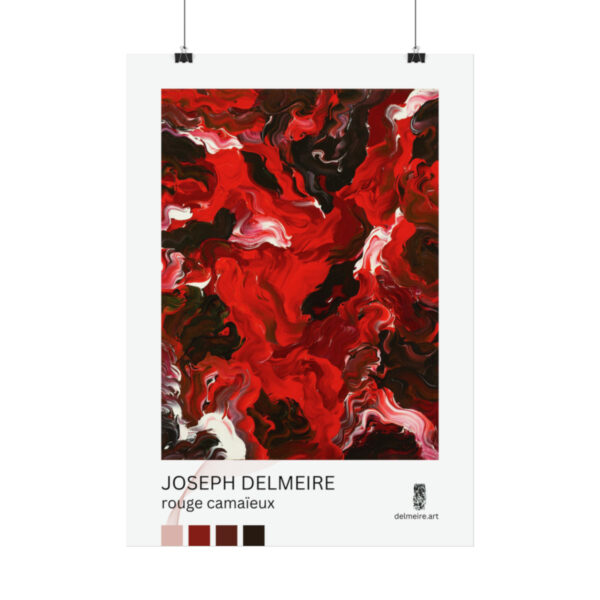 Rouge camaïeux (Rolled Poster) - Image 2