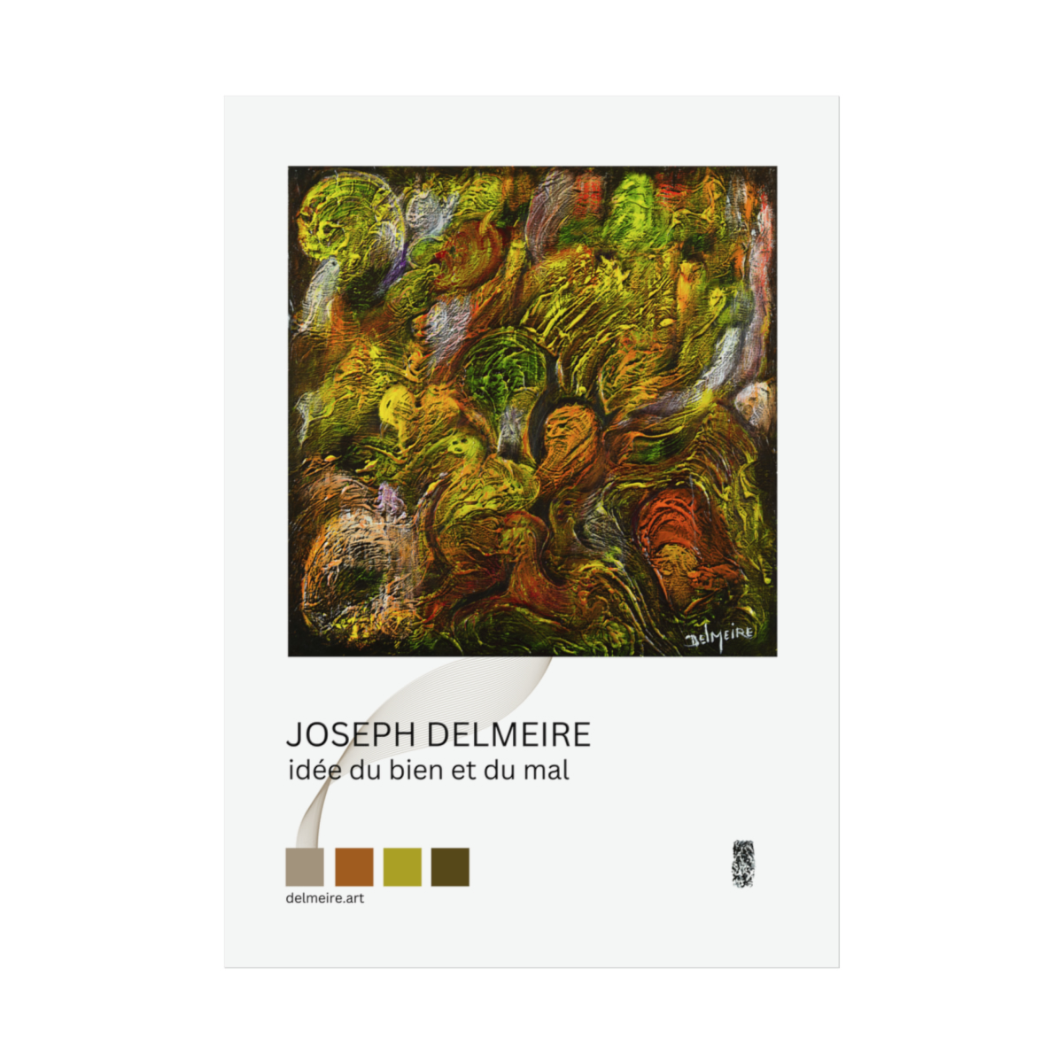 Idée du bien et du mal (Poster roulé)