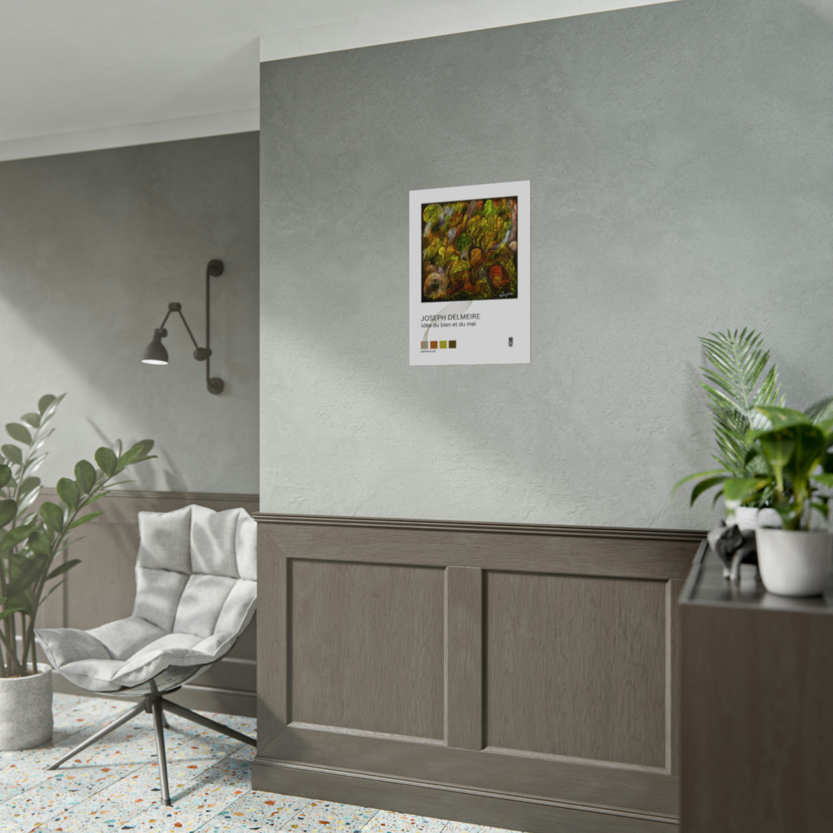 Idée du bien et du mal (Poster roulé) – Image 5