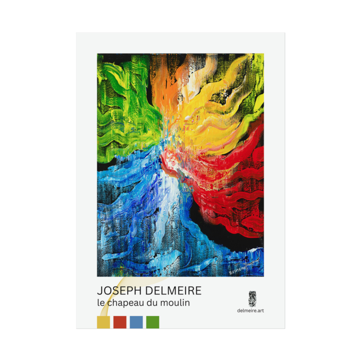 Le chapeau du moulin (Rolled Poster)