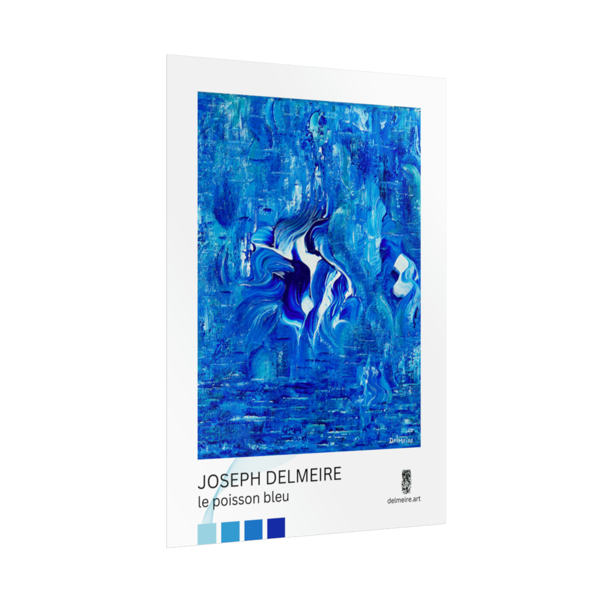 Le poisson bleu (Rolled Poster) - Image 18