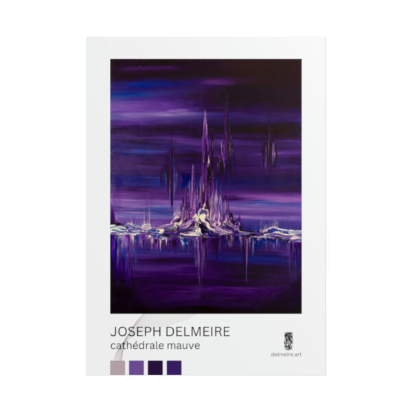 Cathedrale mauve (Rolled Poster) - Image 21