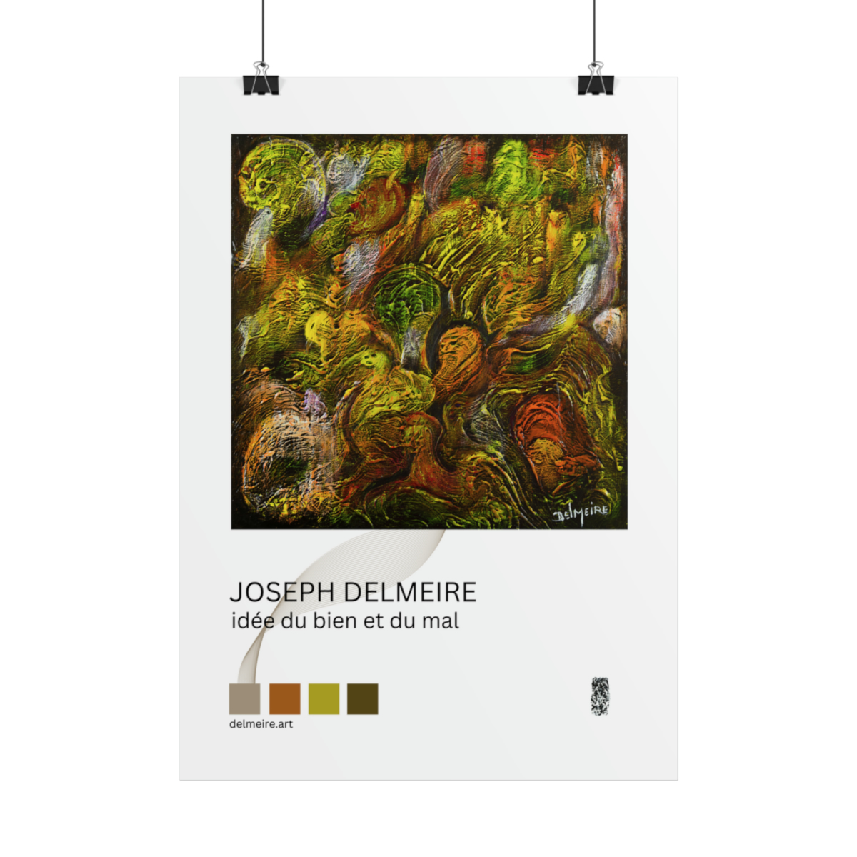 Idée du bien et du mal (Poster roulé) – Image 22