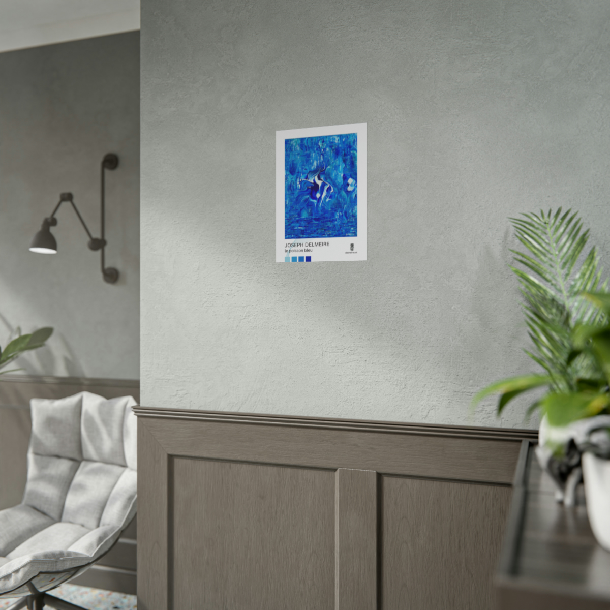 Le poisson bleu (Rolled Poster) - Image 25