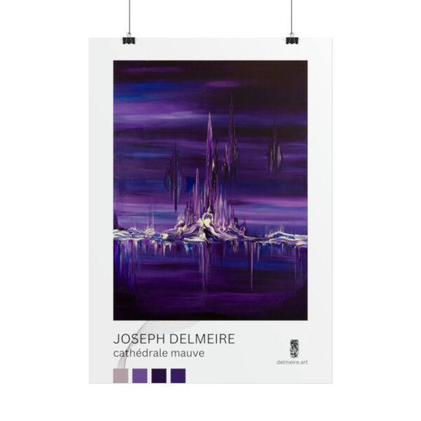 Cathedrale mauve (Rolled Poster) - Image 27