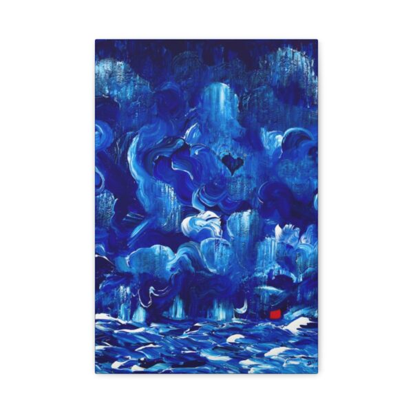 Dieu domination bleu (Serigraphy) - Image 6