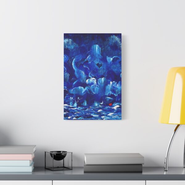 Dieu domination bleu (Serigraphy) - Image 8