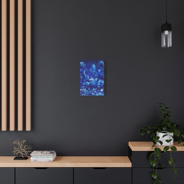 Dieu domination bleu (Serigraphy) - Image 9