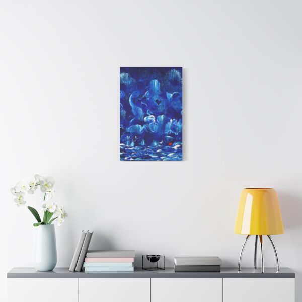 Dieu domination bleu (Serigraphy) - Image 13