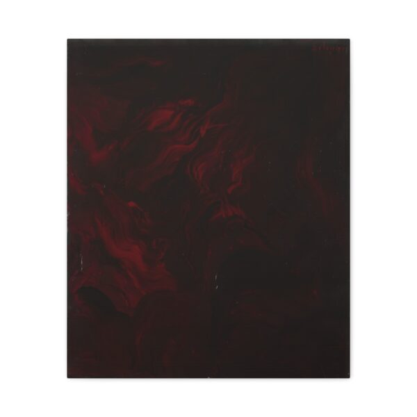 Flammes dans la nuit (Serigraphy)