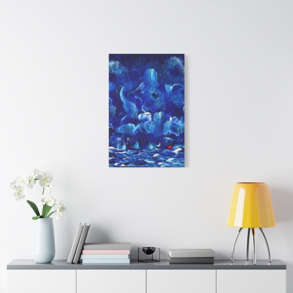Dieu domination bleu (Serigraphy) - Image 18