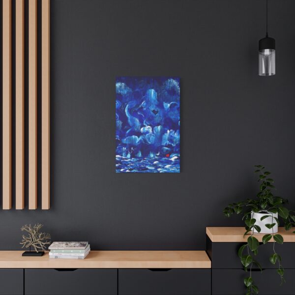 Dieu domination bleu (Serigraphy) - Image 19