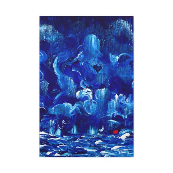 Dieu domination bleu (Serigraphy) - Image 21