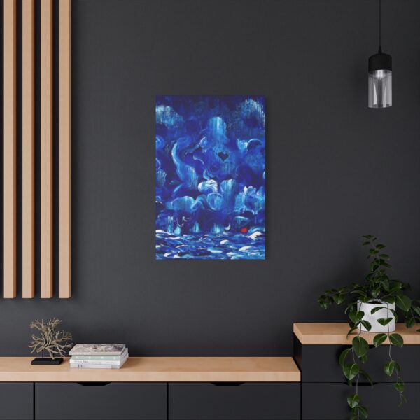 Dieu domination bleu (Serigraphy) - Image 24