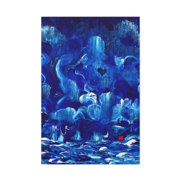 Dieu domination bleu (Serigraphy)