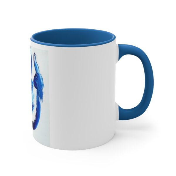 Les dauphins (Accent Coffee Mug, 11oz) - Image 3