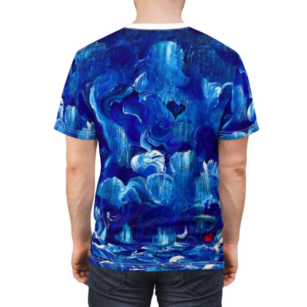 Dieu domination bleu (Unisex T-Shirt) - Image 4